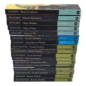 Vintage 17-Volume Classical Music CD Set Featuring Haydn Mozart Beethoven & More